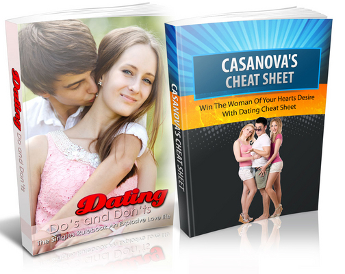 Product picture Casanovas Cheat Sheet and The Dating Rule Book